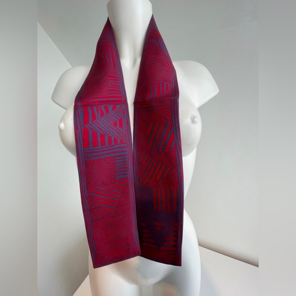 WOW POSHMARK - Louis Vuitton Silk Headband / Scarf - Picture 11 of 16